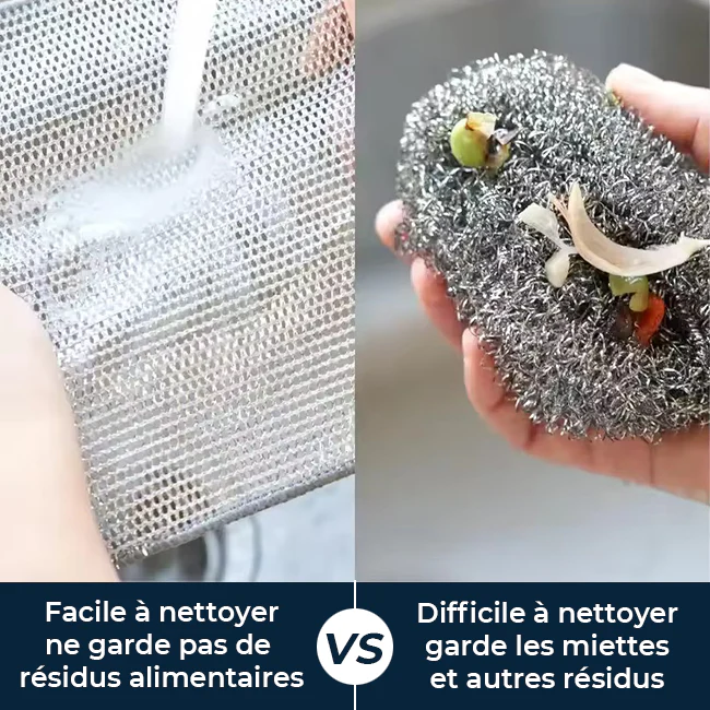 KitchenClean - Chiffons magiques en laine d'acier - Image 6