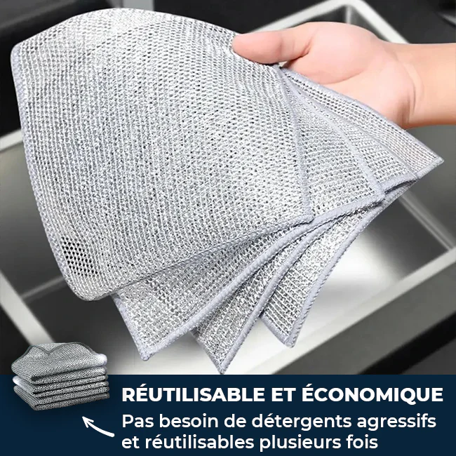 KitchenClean - Chiffons magiques en laine d'acier - Image 7