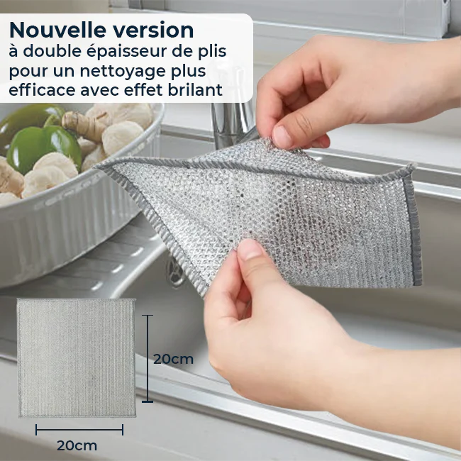 KitchenClean - Chiffons magiques en laine d'acier - Image 8
