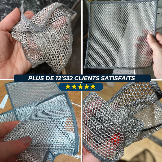 KitchenClean - Chiffons magiques en laine d'acier - Image 9